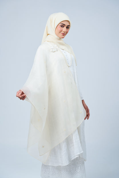 Selendang Rhea in Lestari [Nude Yellow]