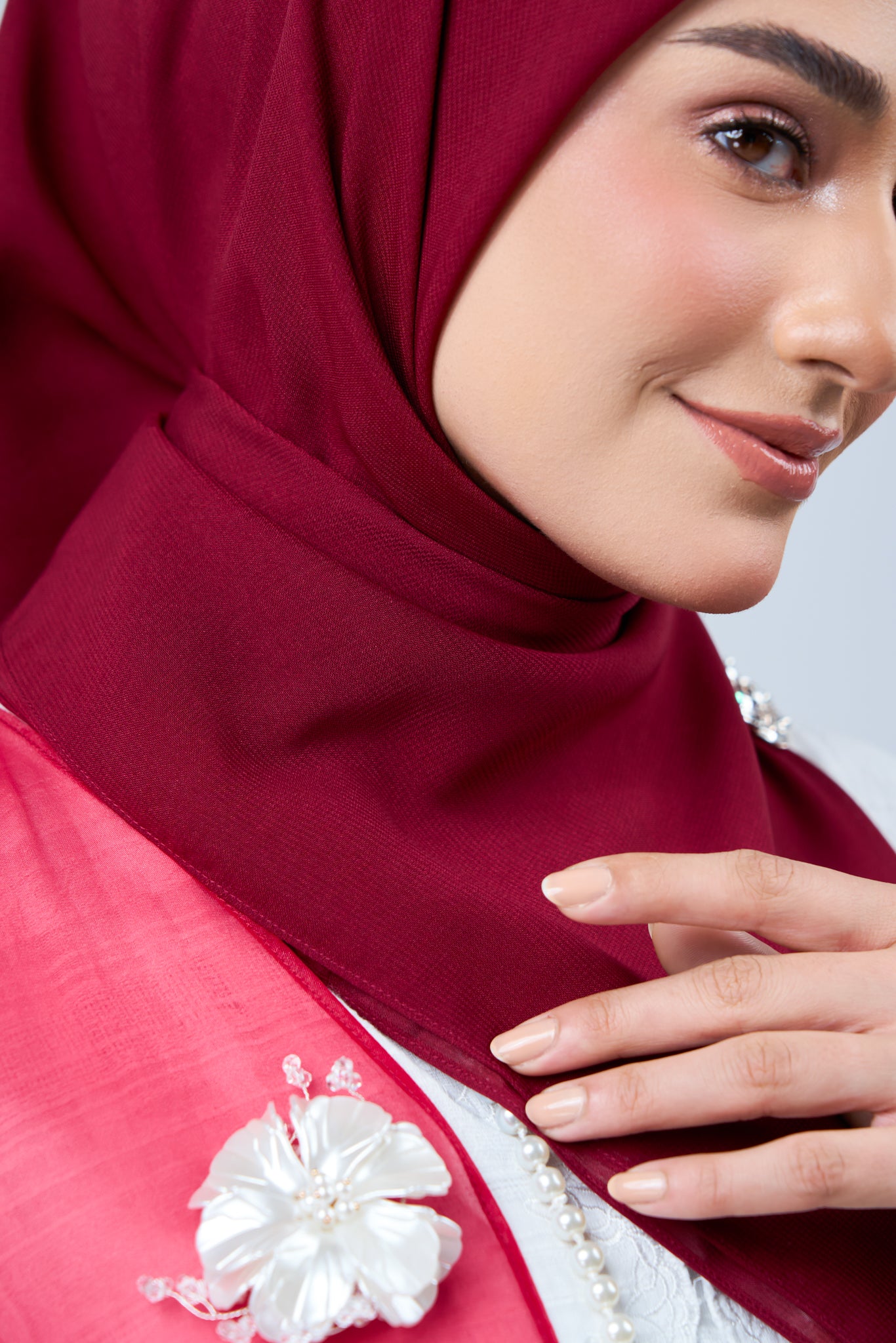 Rhea Bawal in Mawar [Maroon]