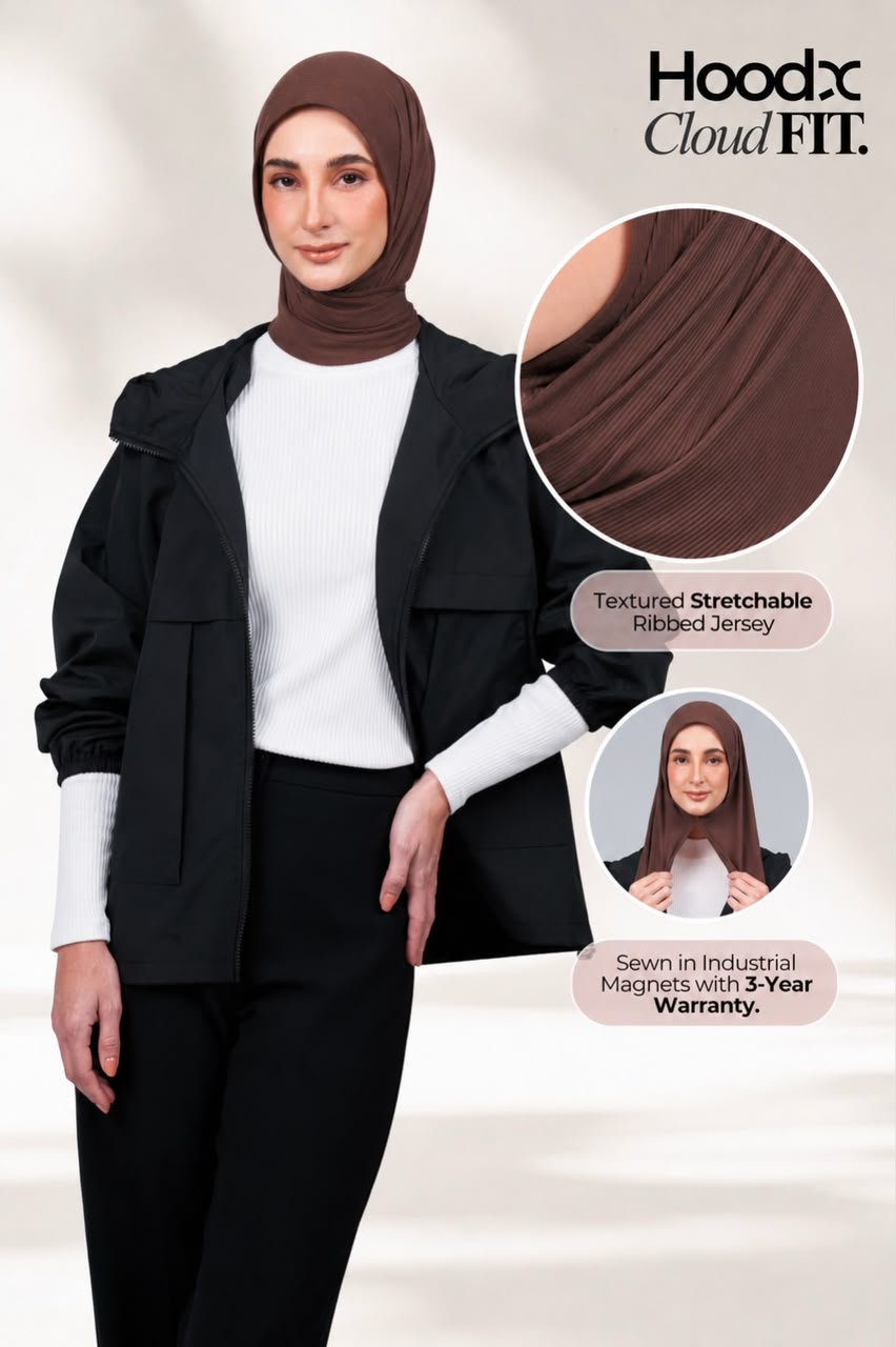 [★ New Colour] HoodX CloudFit in Rich Brown