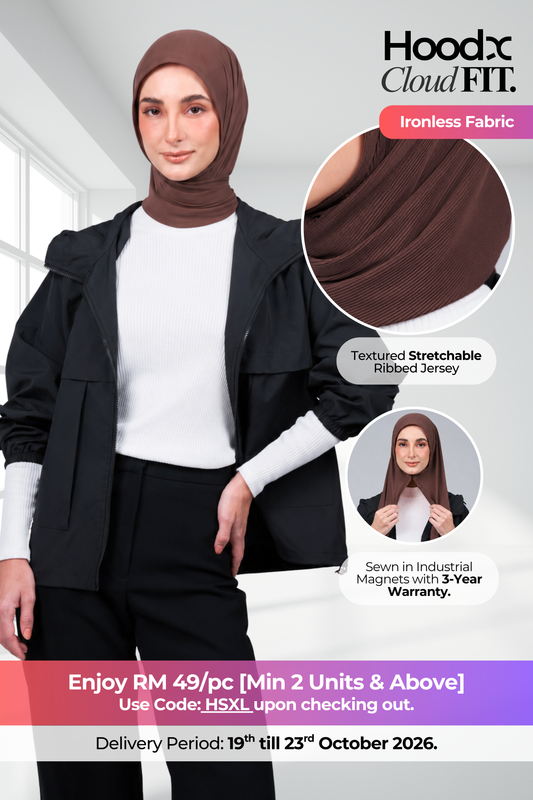 HoodX CloudFit in Rich Brown