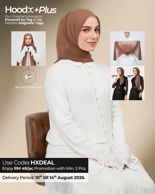HoodX⁺Plus in Rich Brown
