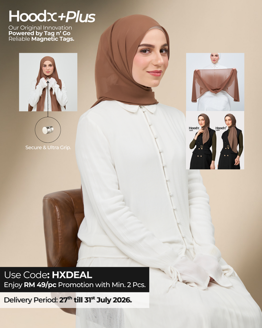 HoodX⁺Plus in Rich Brown