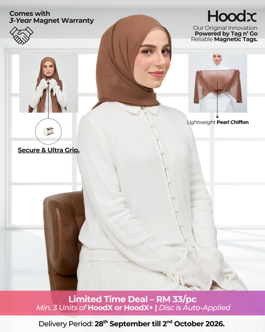 HoodX in Rich Brown