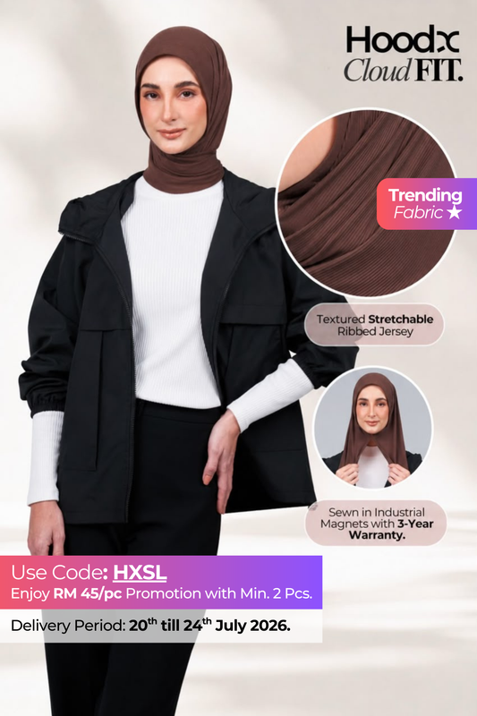 [★ New Colour] HoodX CloudFit in Rich Brown