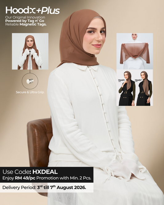 HoodX⁺Plus in Rich Brown