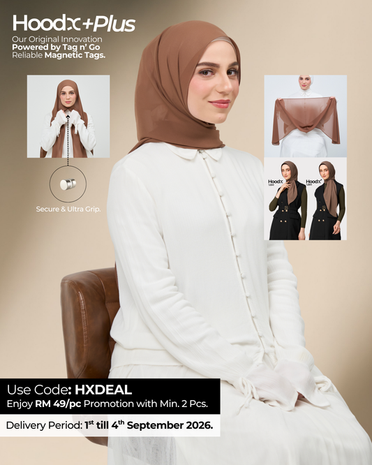 HoodX⁺Plus in Rich Brown