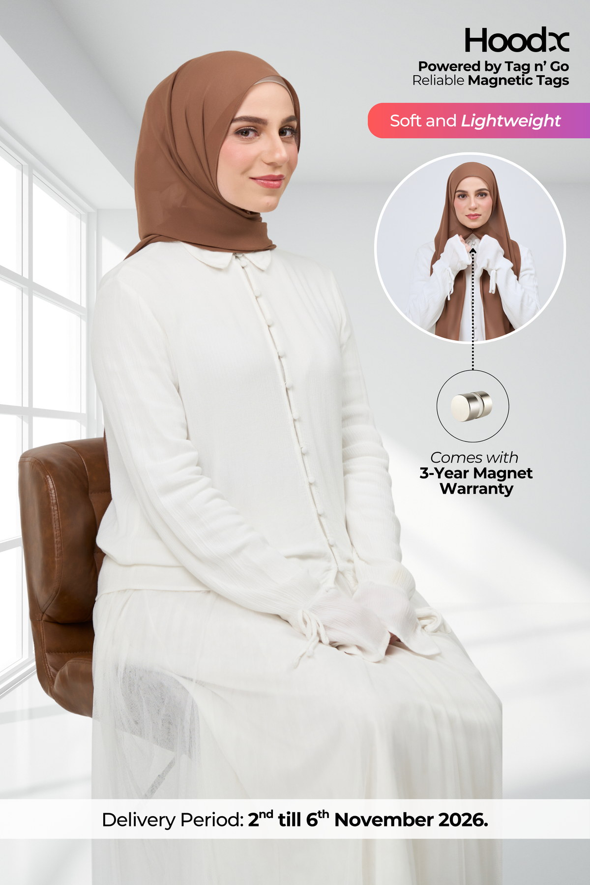 HoodX in Rich Brown