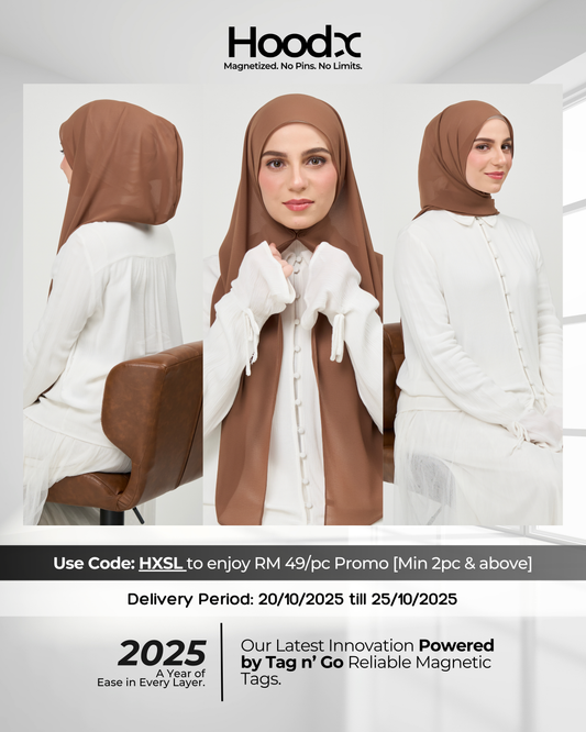 [★New] HoodX in Rich Brown