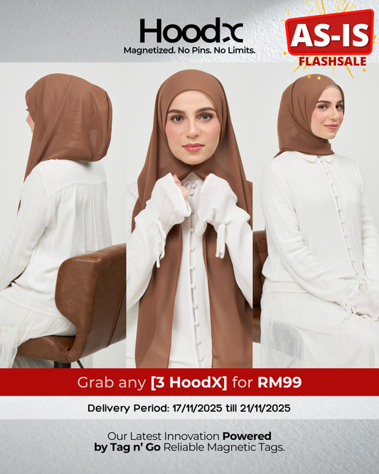 [As-Is] HoodX in Rich Brown