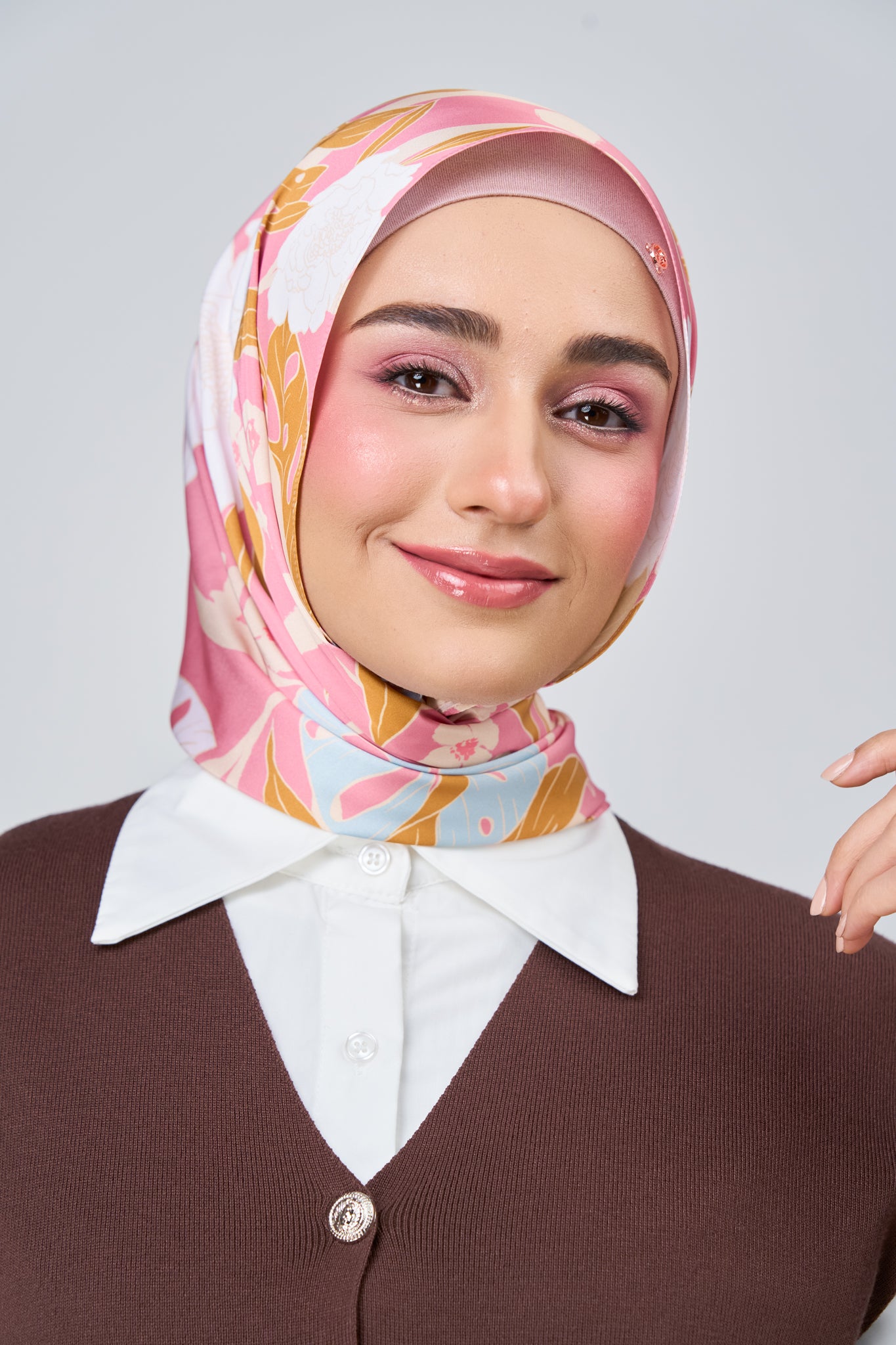 [★New] HoodX Printed Set in Rosaline