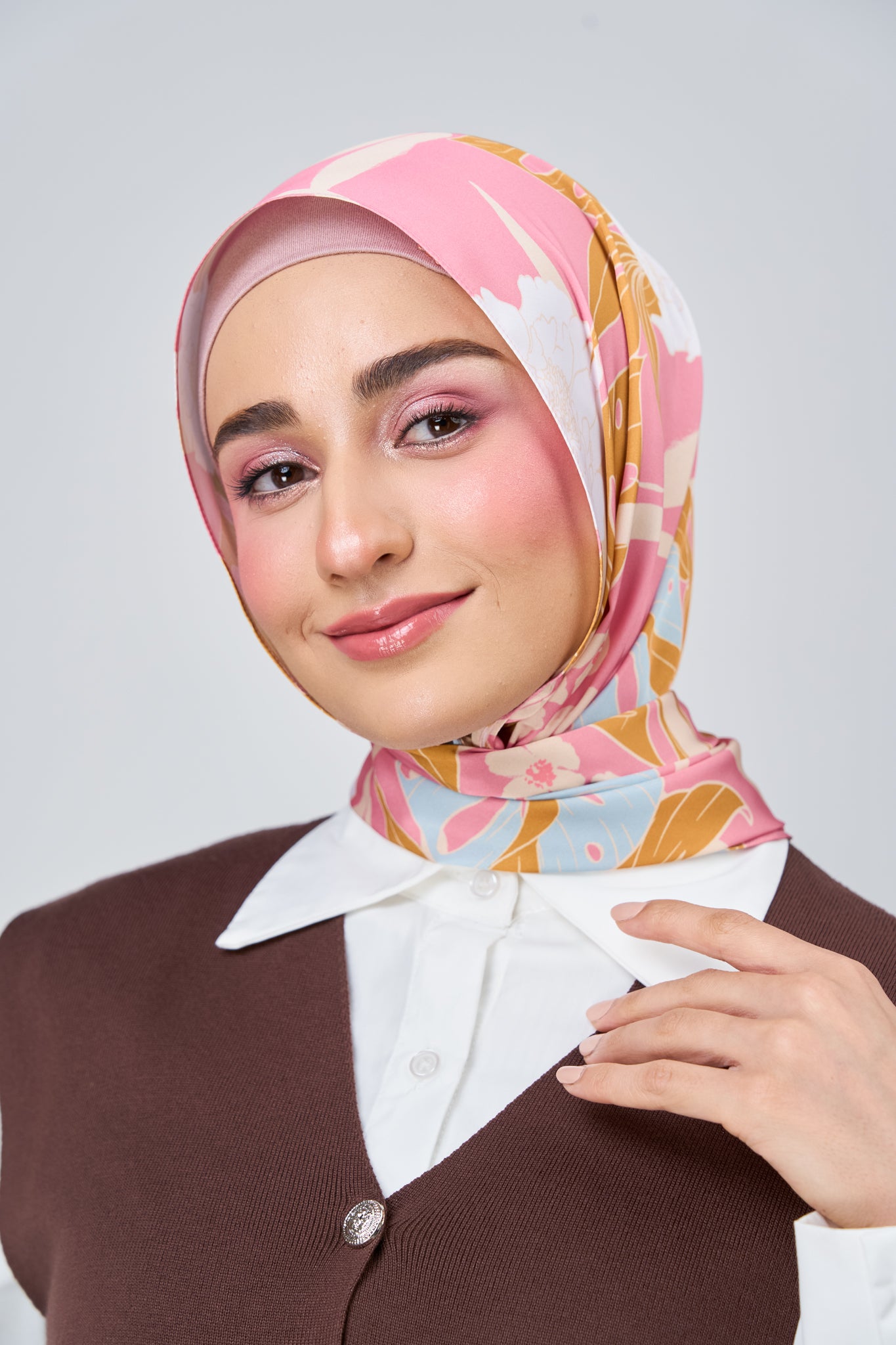 [★New] HoodX Printed Set in Rosaline