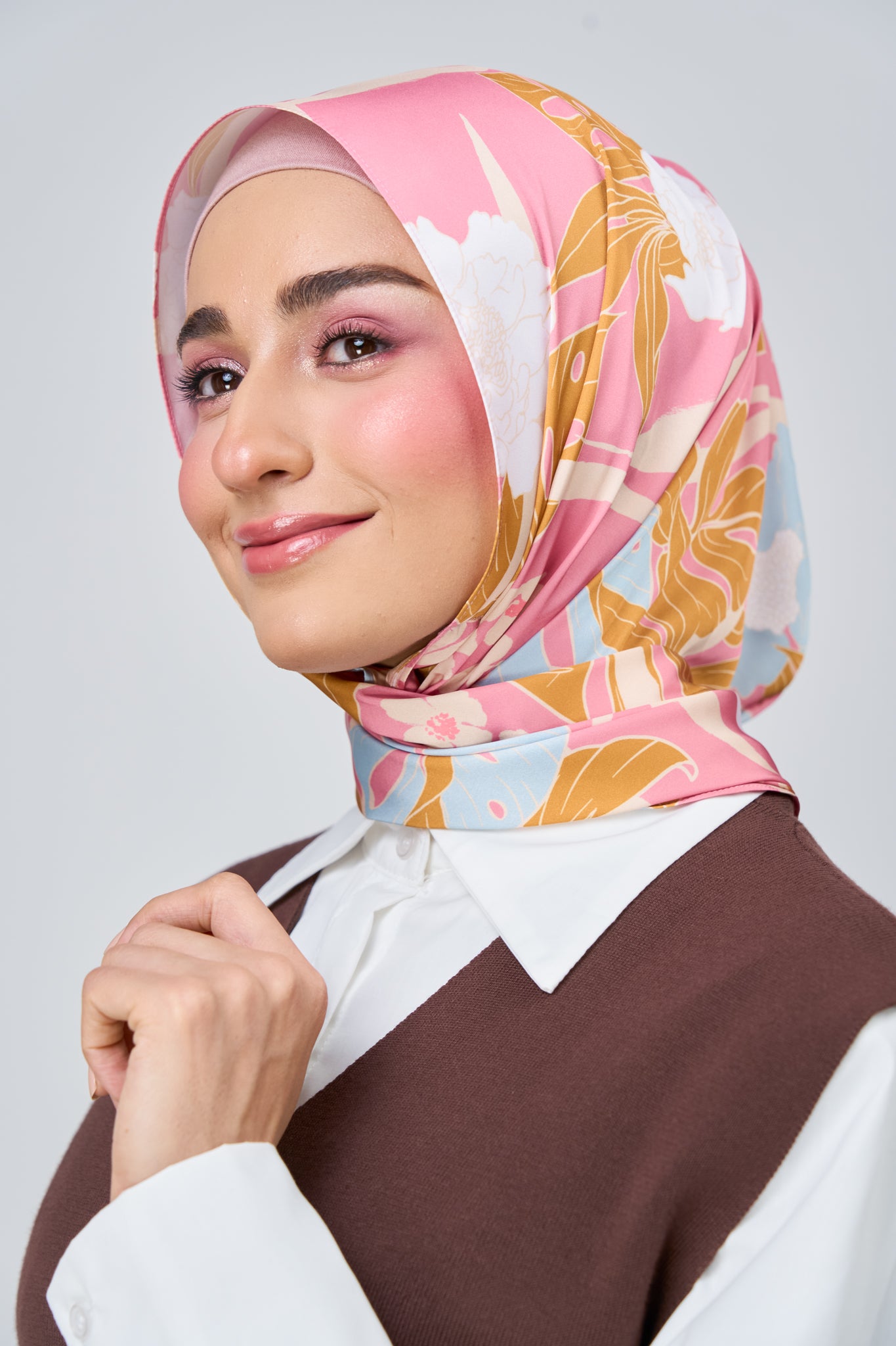[★New] HoodX Printed Set in Rosaline