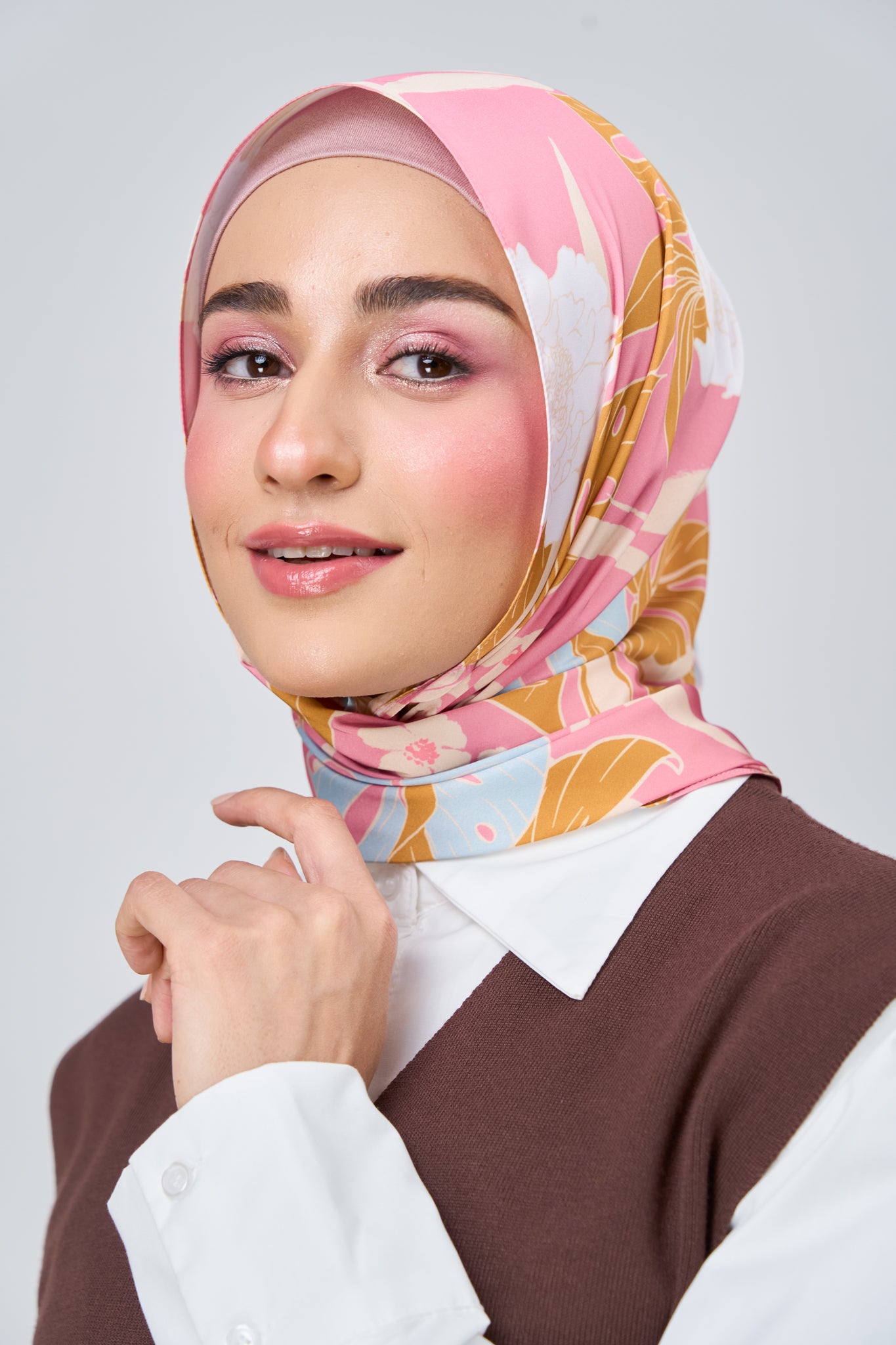[★New] HoodX Printed Set in Rosaline