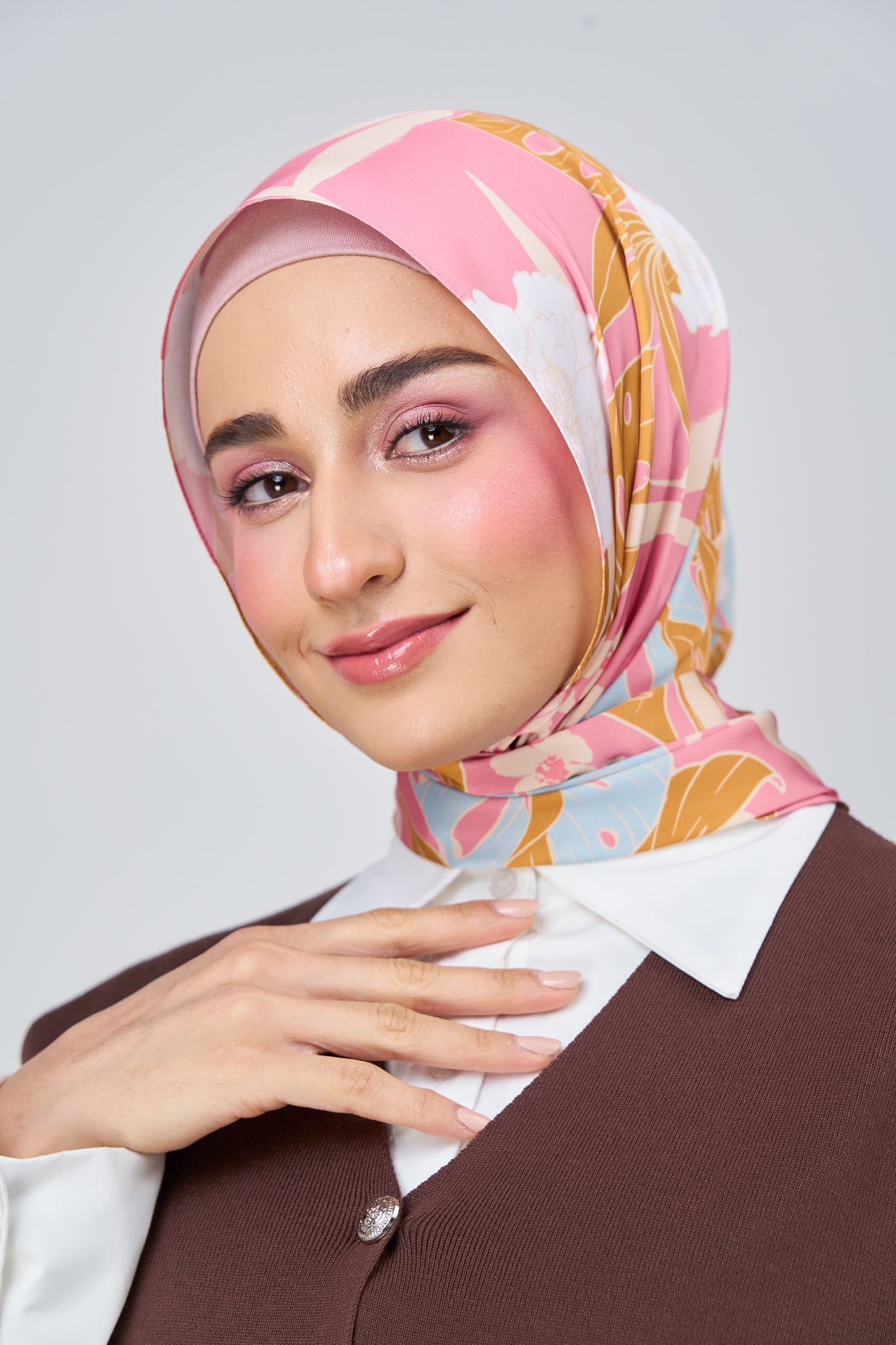 [★New] HoodX Printed Set in Rosaline