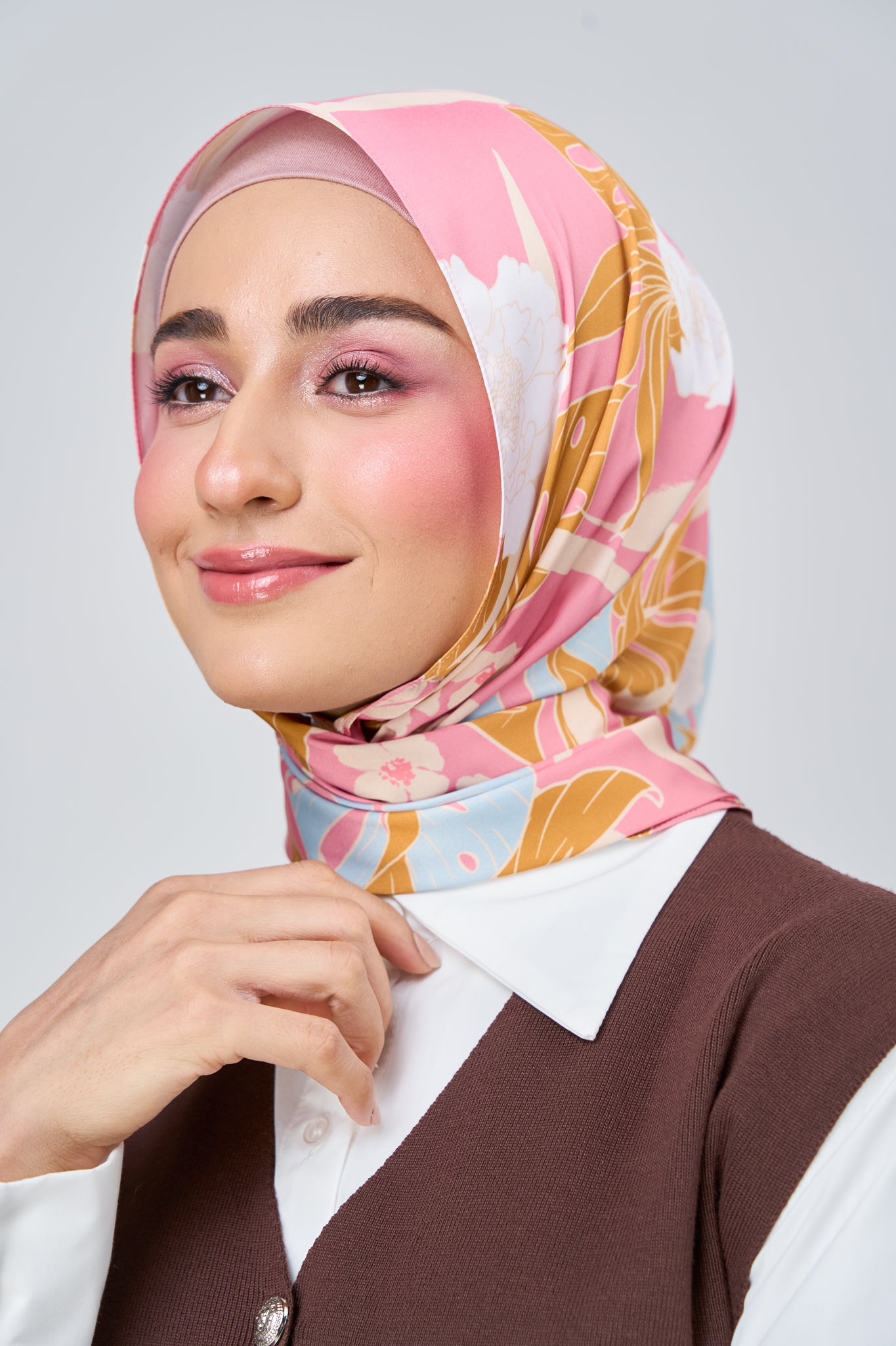 [★New] HoodX Printed Set in Rosaline