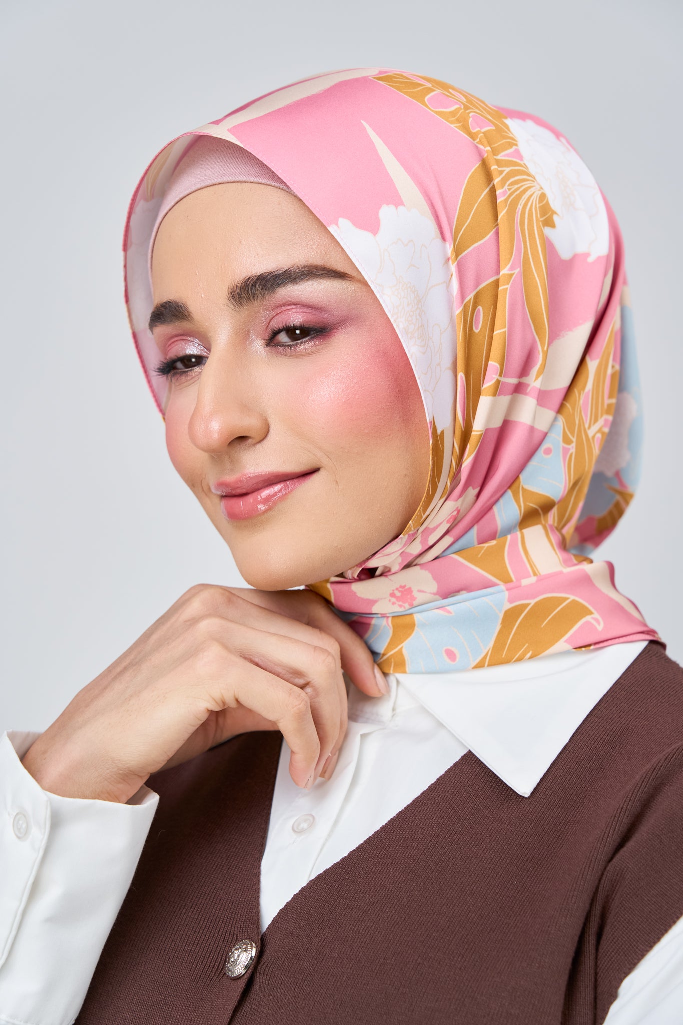 [★New] HoodX Printed Set in Rosaline