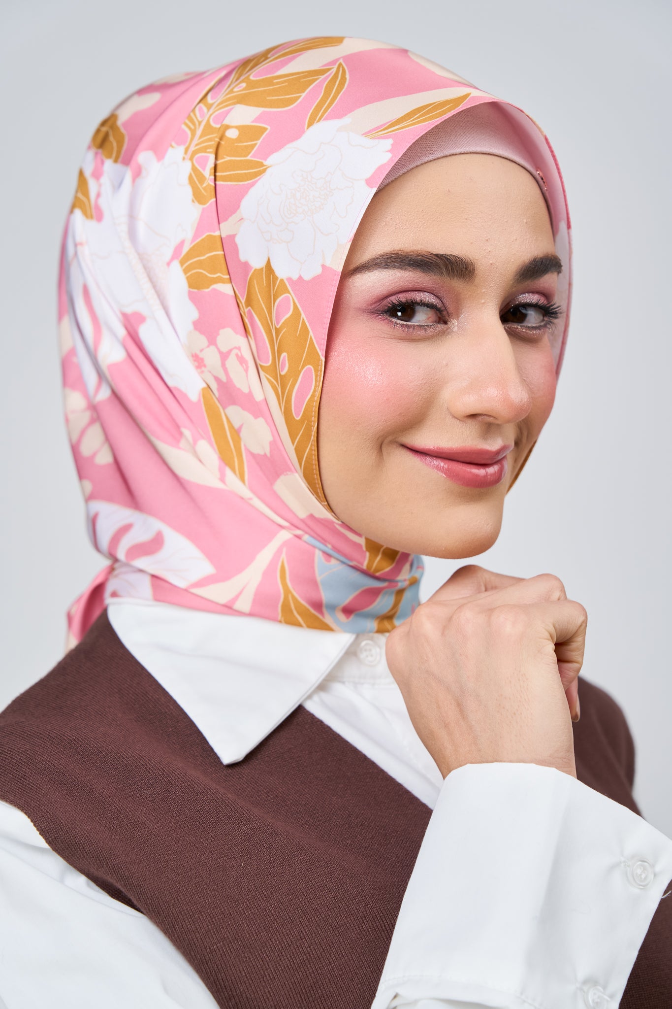 [★New] HoodX Printed Set in Rosaline