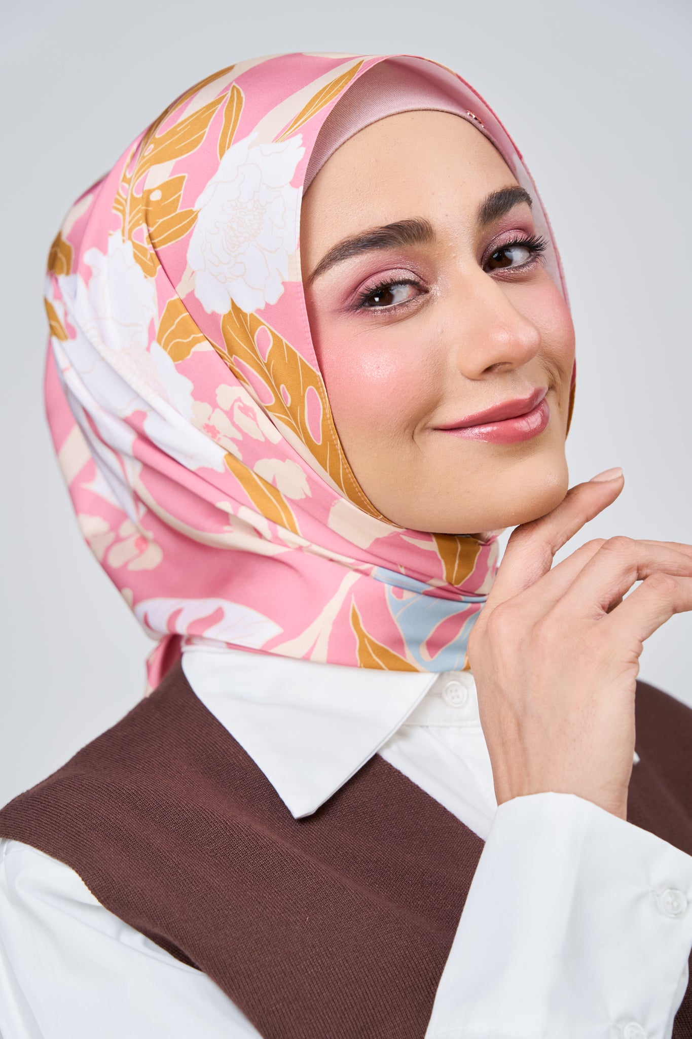 [★New] HoodX Printed Set in Rosaline