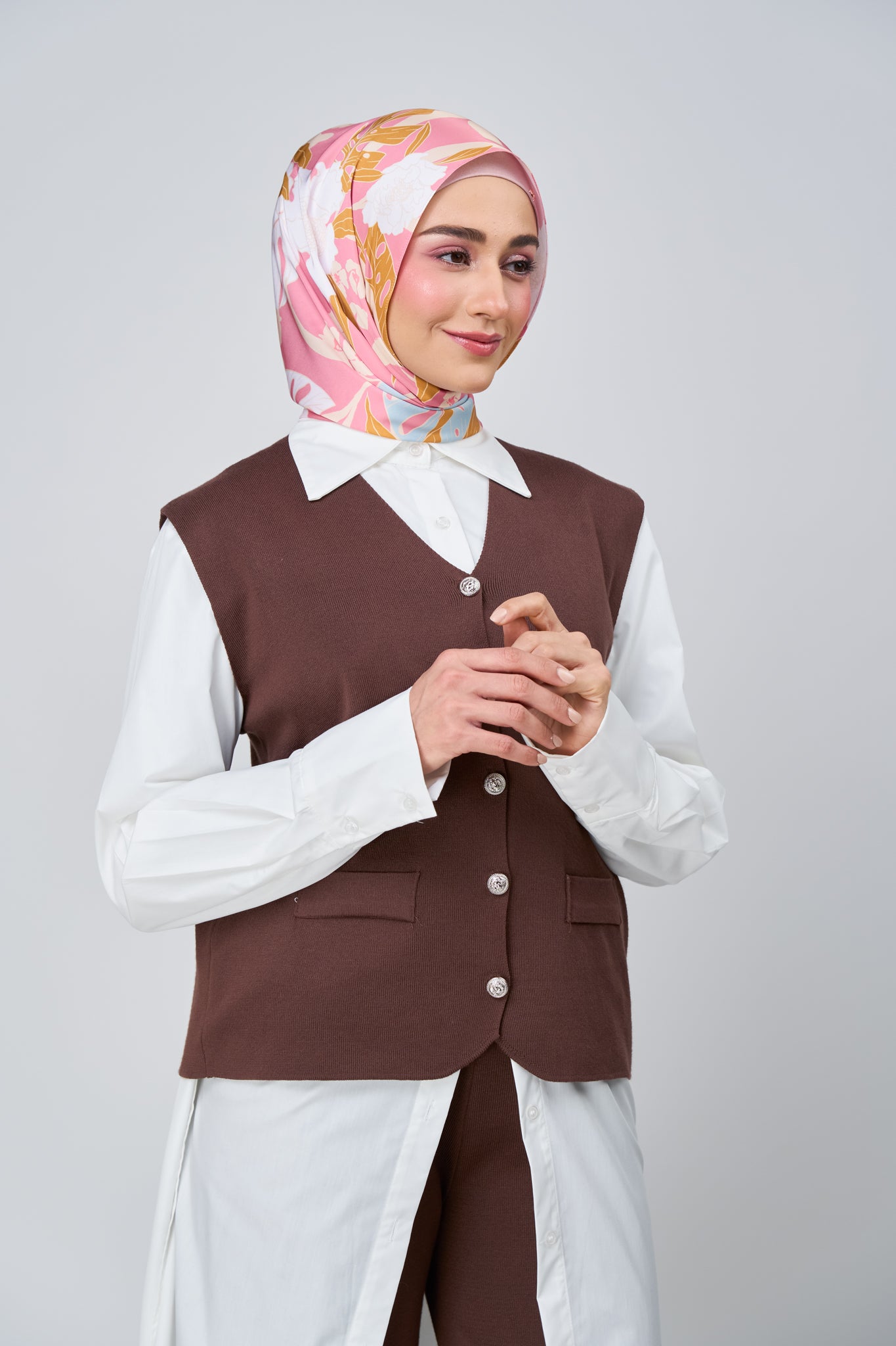[★New] HoodX Printed Set in Rosaline