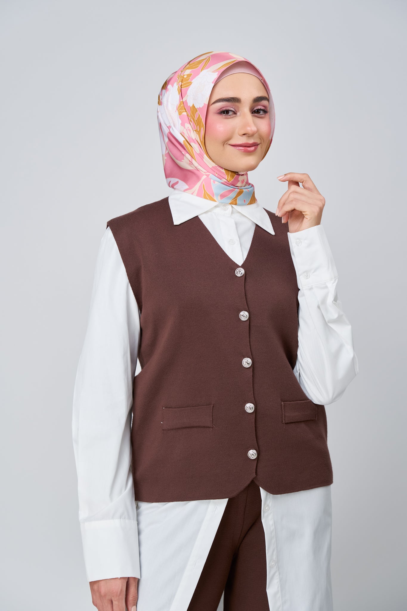[★New] HoodX Printed Set in Rosaline