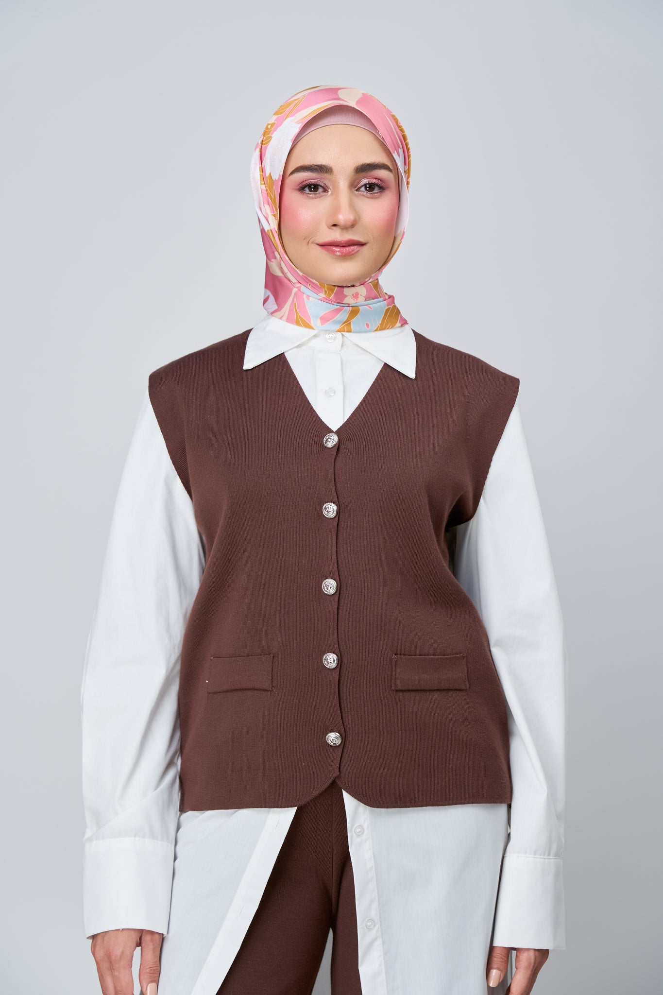 [★New] HoodX Printed Set in Rosaline