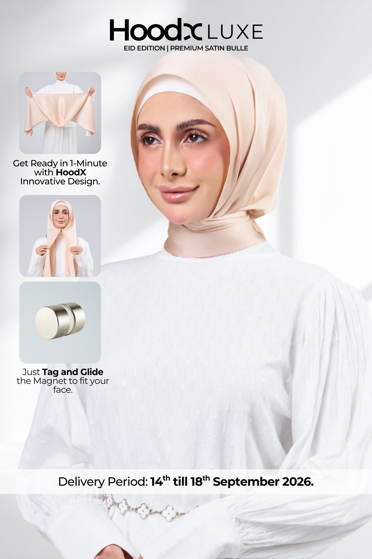 HoodX Luxe Volume 02 in Rose Gold