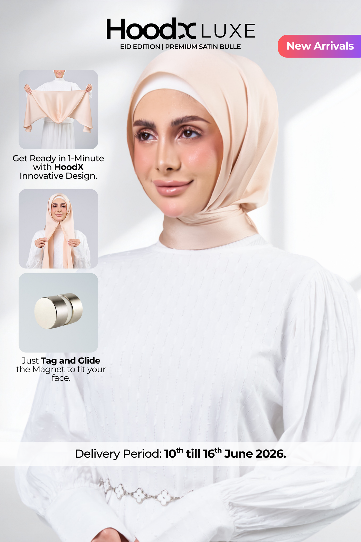 HoodX Luxe Volume 02 in Rose Gold