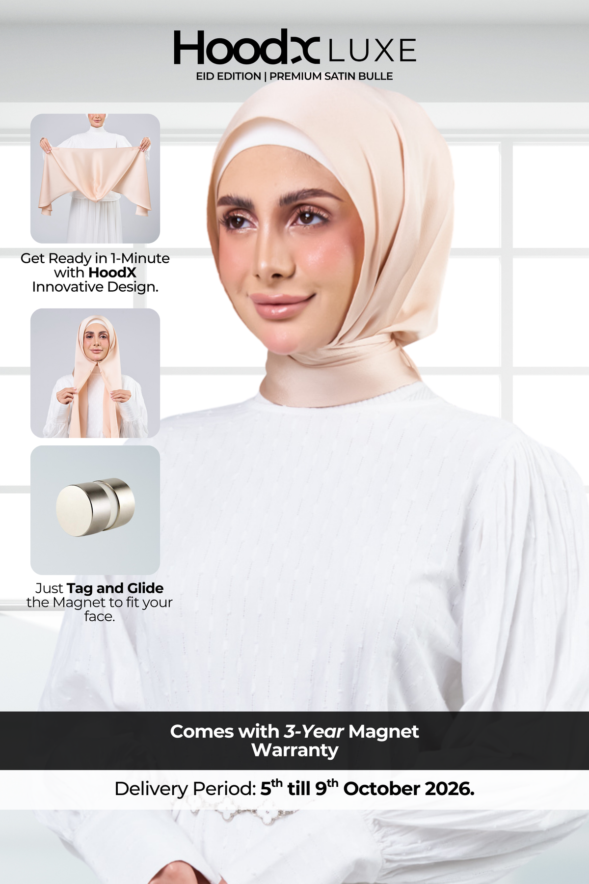HoodX Luxe Volume 02 in Rose Gold