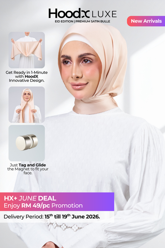 HoodX Luxe Volume 02 in Rose Gold