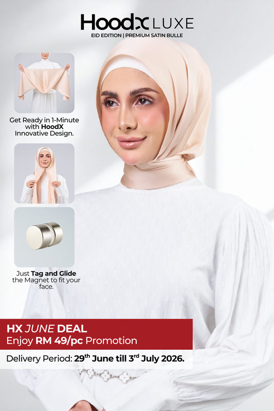 HoodX Luxe Volume 02 in Rose Gold