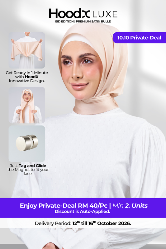 HoodX Luxe Volume 02 in Rose Gold