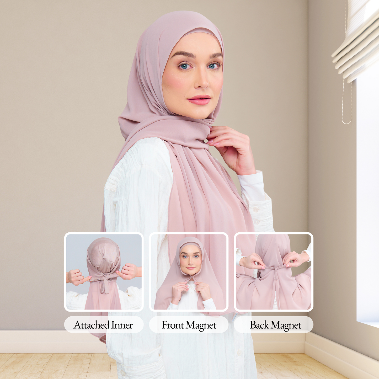 [As-Is] 3IN1 Instant Faith Tag n' Go in Rose Latte