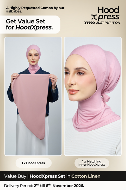 HoodXpress in Rose