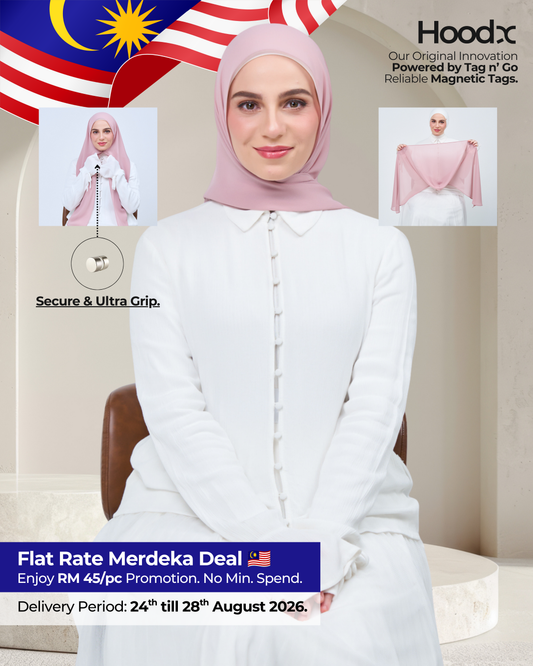 HoodX in Rose