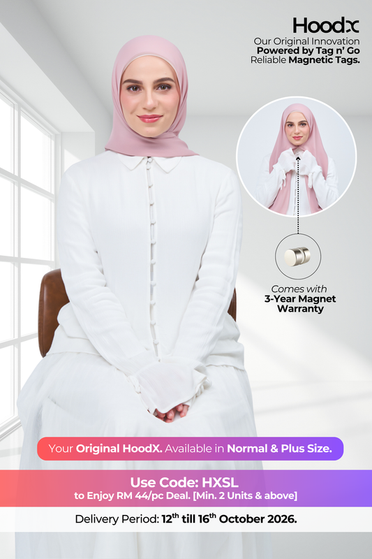 HoodX in Rose