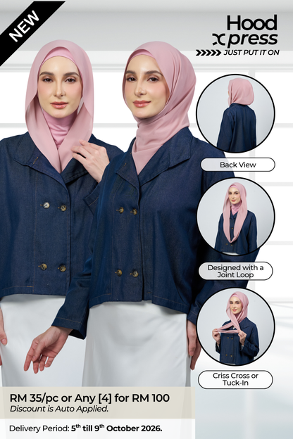 HoodXpress in Rose