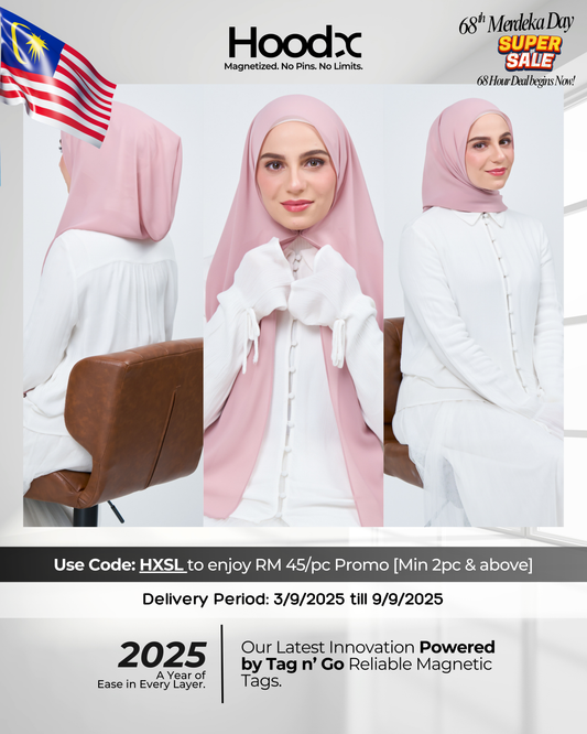 [★New] HoodX in Rose