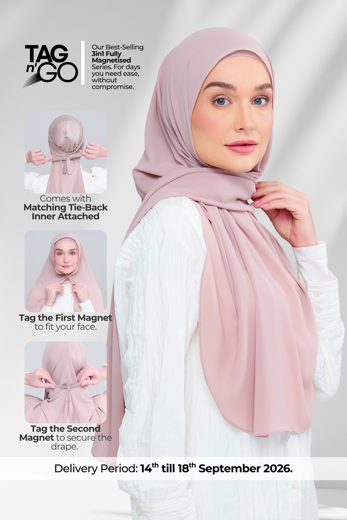 3IN1 Instant Faith Tag n' Go in Rose Latte