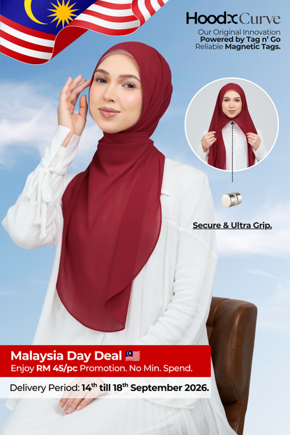 HoodX Curve in Rouge