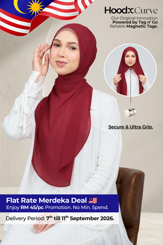 HoodX Curve in Rouge