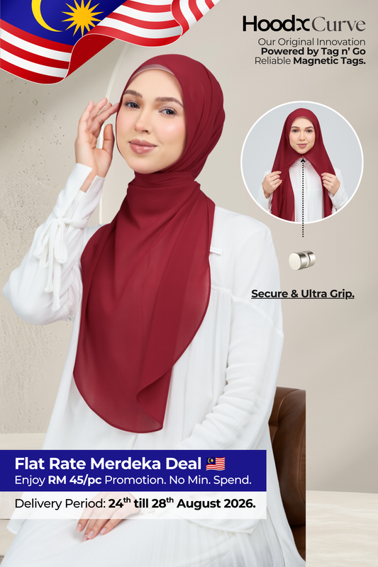 HoodX Curve in Rouge