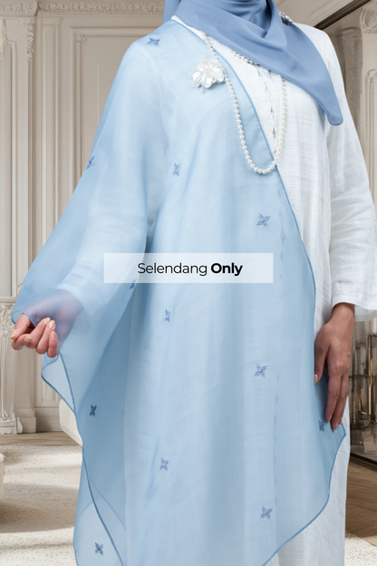 Selendang Rhea in Laila [Deep Blue]