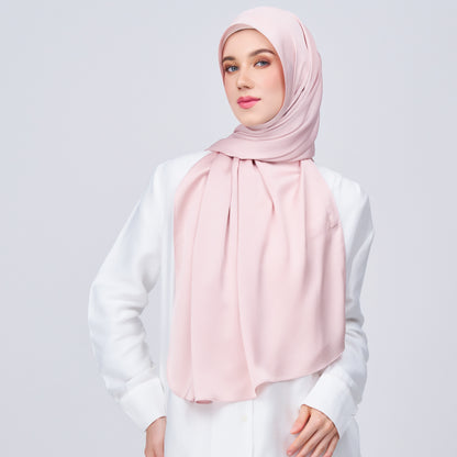 Instant Tag n' Go Shawl | Satin Bulle in Nude Pink