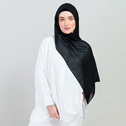 Ironless Elle Shawl in Black