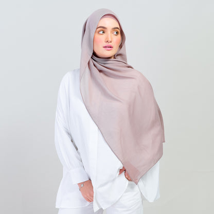 Ironless Elle Shawl in Toffee