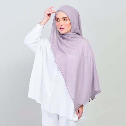 Ironless Elle Shawl in Heather