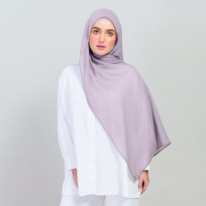 Ironless Elle Shawl in Heather
