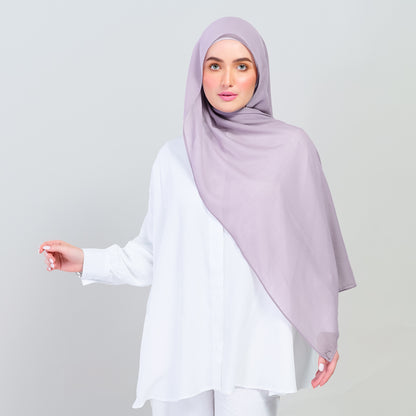 Ironless Elle Shawl in Heather