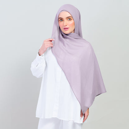 Ironless Elle Shawl in Heather
