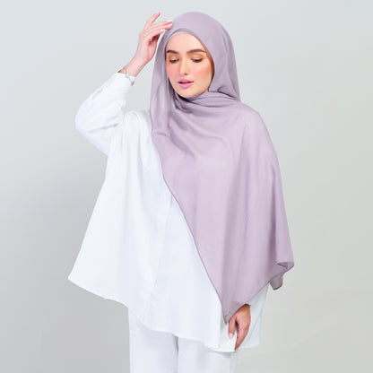 Ironless Elle Shawl in Heather